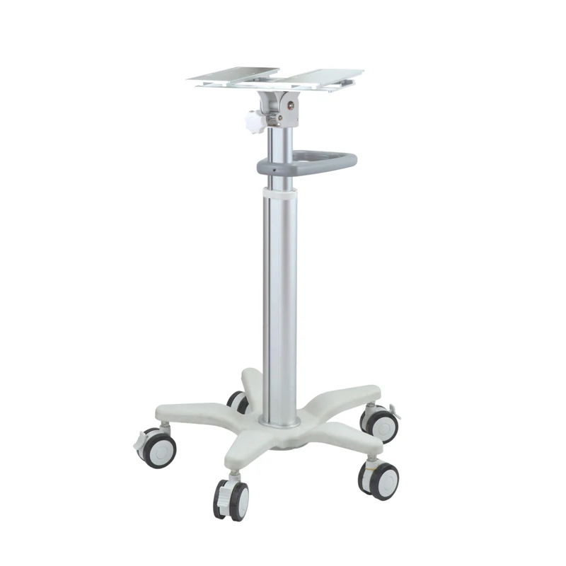 Height Adjustable Mobile Medical Laptop Cart Tablet  Hospital trolley for dental clinic
