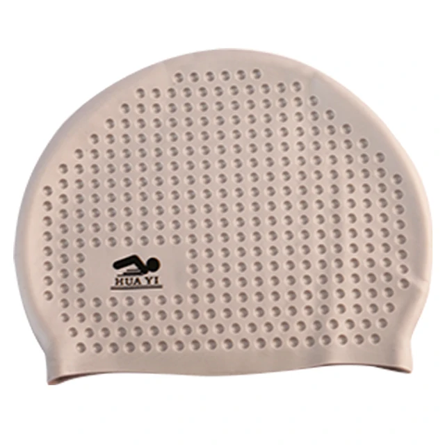 Swim Sport Adult Waterproof Silicone Swim Cap Funny Silicone Swimming Cap