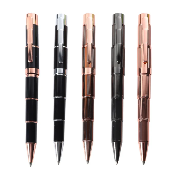 New promotional ballpoint pen high-end rotating business metal gift pen