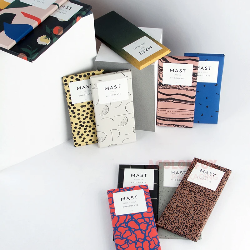 Wholesale Printed Chocolate Bar Packaging Box Competitive Price Customized Box For Chocolate