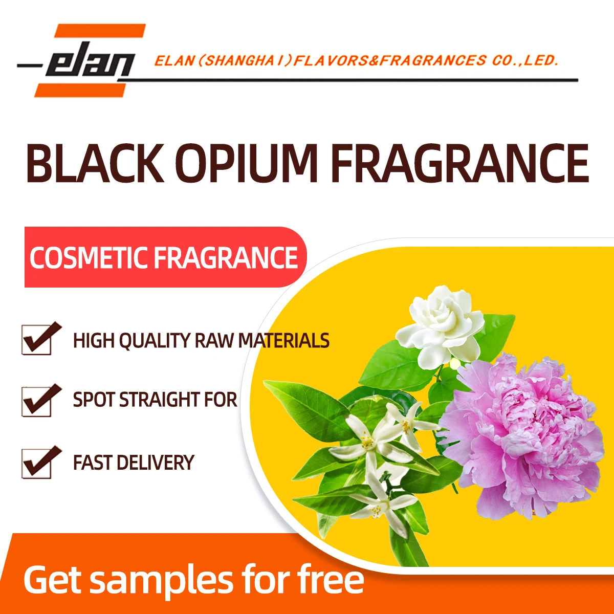 Black  Fragrance - pink pepper, orange blossom, pear, tangerine, light coffee, jasmine, peony, almond, licorice, caramel, v