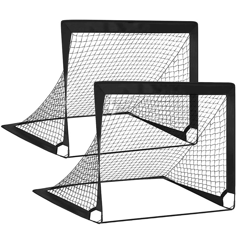 Portable Soccer Net for Games and Training for Indoor or Outdoor Teens Soccer Practice Accessories with Carrying Bag