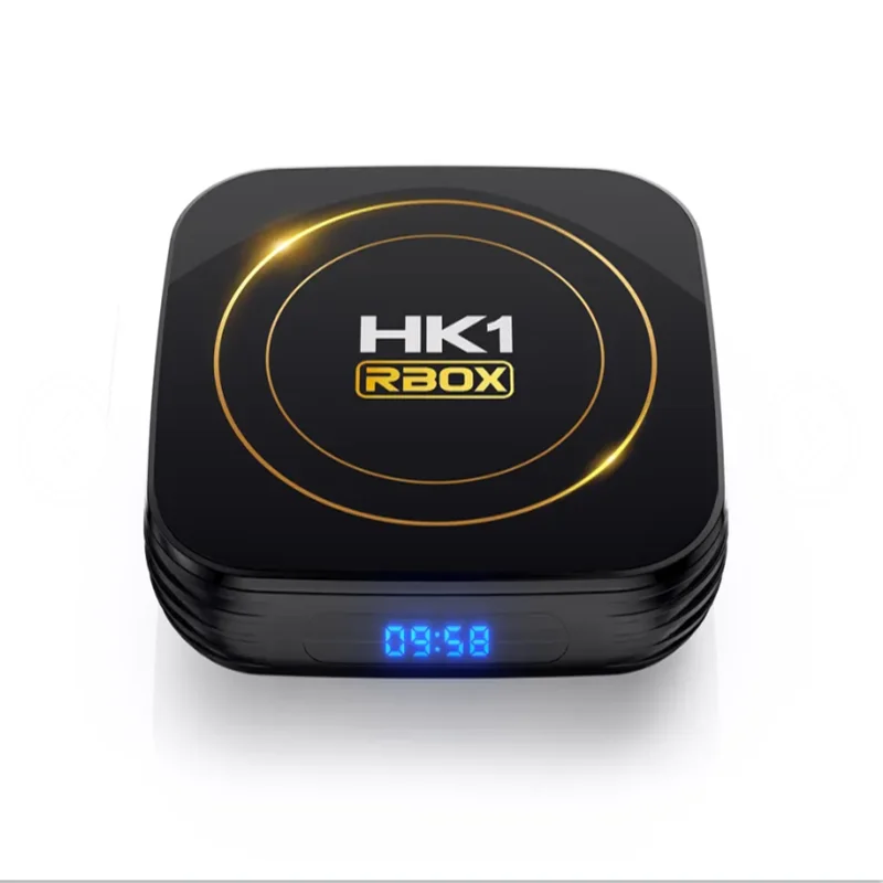 HK1 RBOX Android 12 TV BOX 2GB RAM 16GB ROM Allwinner H618 Dual Wifi 2.4G/5G BT 4.0 Support HD 6K 3D Media Player Set Top BOX