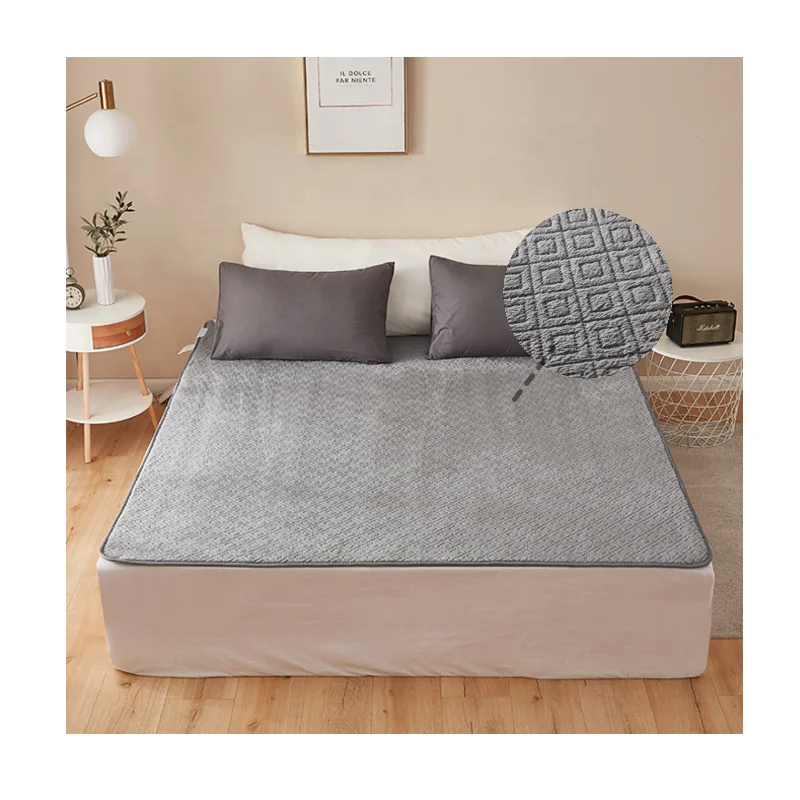 FUMEI luxurious electric heated blanket extra soft heated throw electric blanket for winter