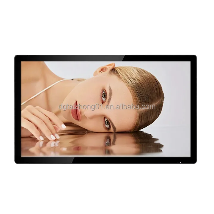 21.5inch Vertical Wall Mounted Small Digital Signage no touch lcd screen monitor display for indoor use lcd screen led display