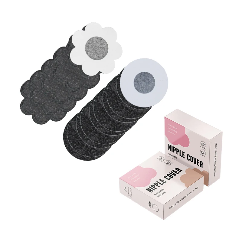 INVISFEEL invisible anti-convex breast stickers medical grade non-woven nipple cover 7.5cm thin nipple cover