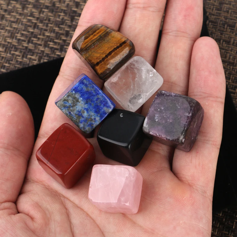 Оптовая продажа высококачественный натуральный кристалл reiki лечебный камень мини-хрустальный куб для самостоятельной коллекции