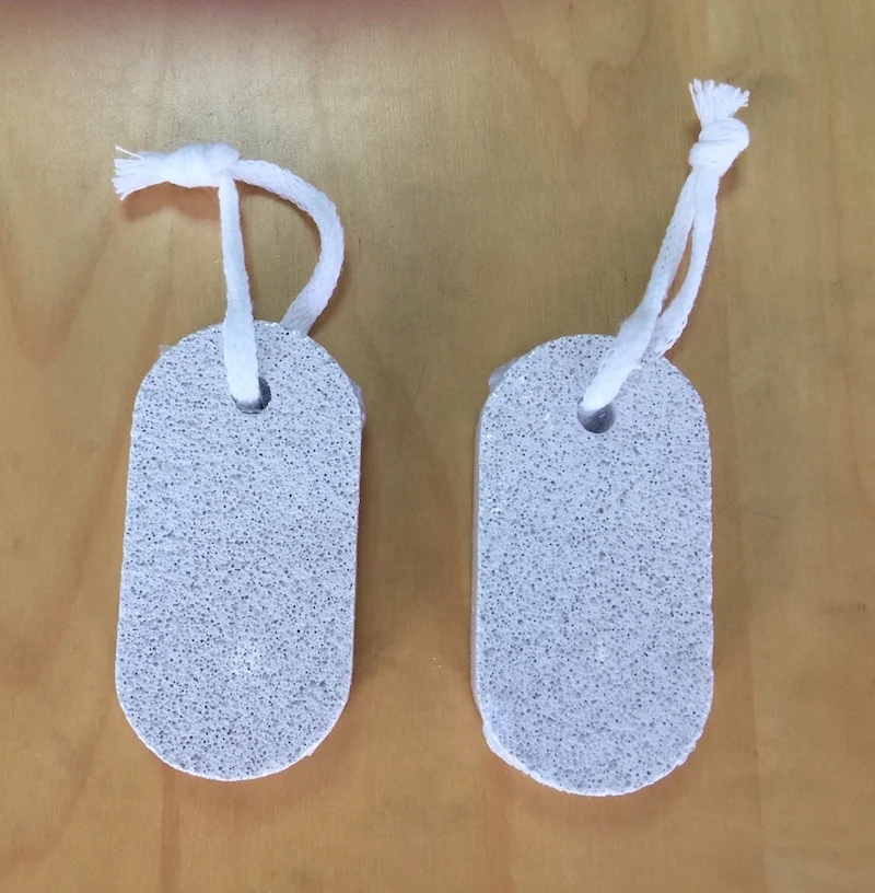 Foot Volcanic  pumice stone  black Volcanic pumice stones foot care pumice stone