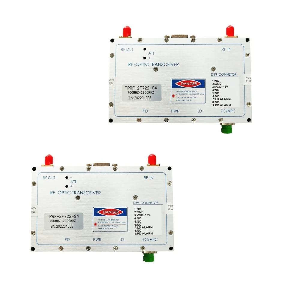 Hot Sales 400-470MHz UHF Walkie Talkie Signals RF over Fiber Module for Te tra Repeater