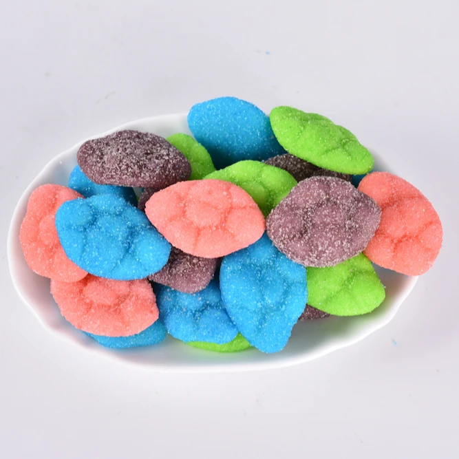 Candy manufacturers sugar coated sour flavor sweets bulk gummy candy