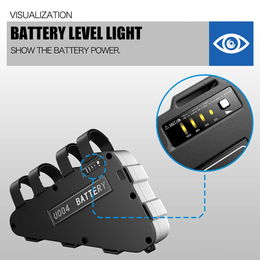 Waterproof 36V 15Ah Electric Bicycle Battery  Lithium Ion AKKU E Bike Battery Pack Rechargeable batteries