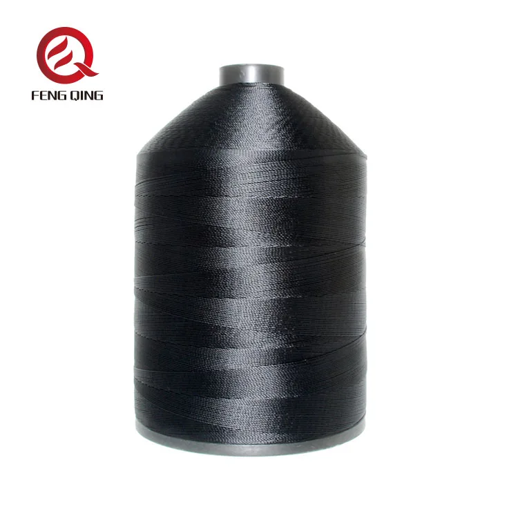 840D/3 stitching thread,10% oiled sewing thread  FDY high-tenacity polyester thread 1kg/cone