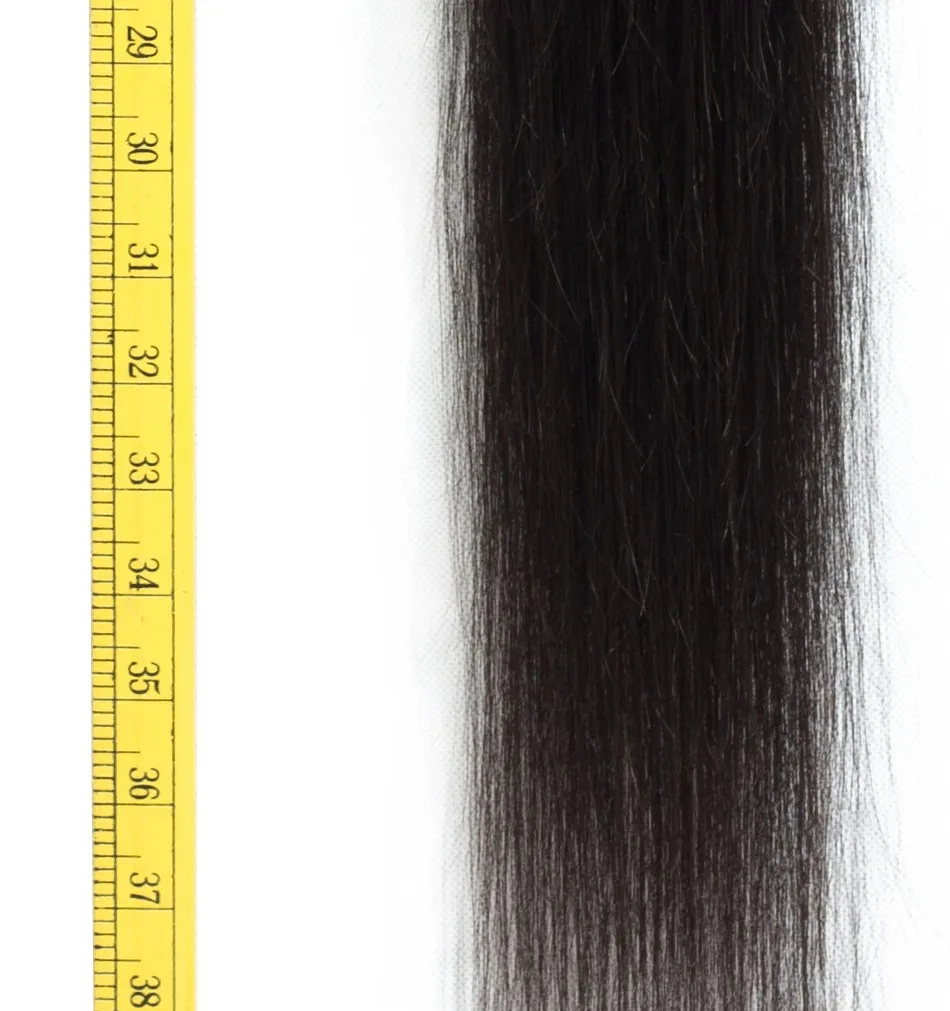 32 34 36 38 40 Inch Straight 100% Raw Indian Raw Remy Human Hair Extensions Women Long Hair Bundles