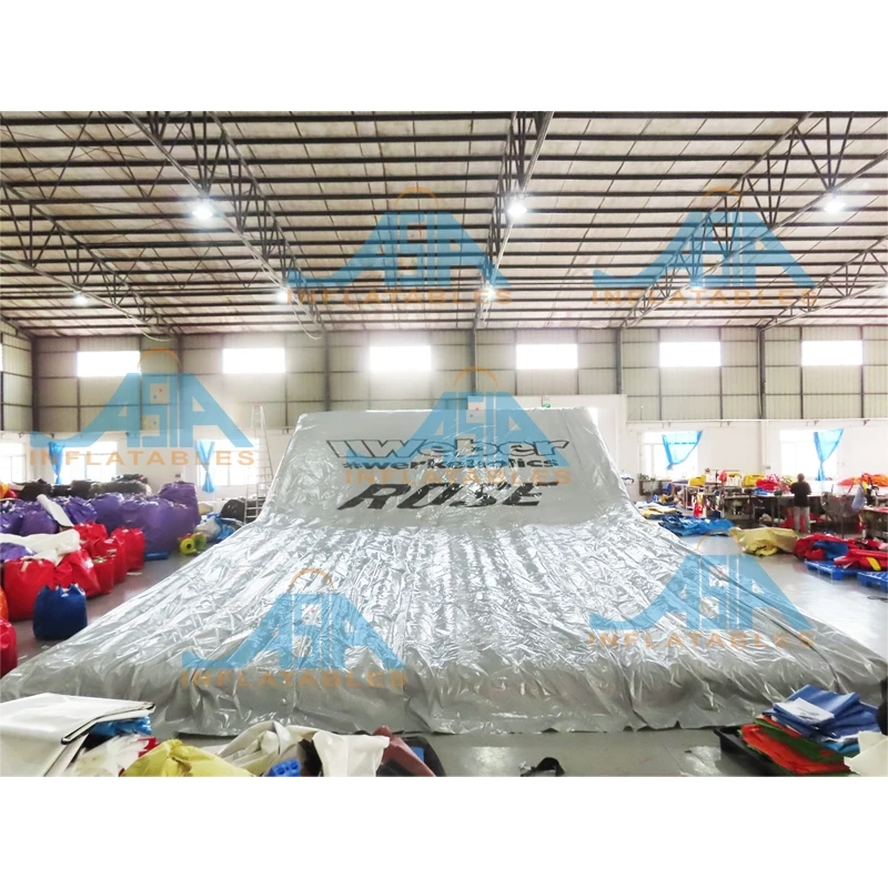 Extreme Sport Big Inflatable Mountain Bike Airbag Inflatable Landing Ramp Airbag Inflatable Jump Stunt Airbag