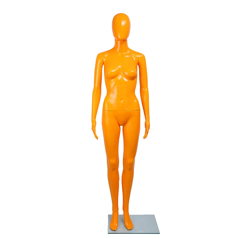 Wholesales Mannequin Plating Colorful Full Body Family Mannequin Female Model Standing Fiberglass Female Male Child Mannequin