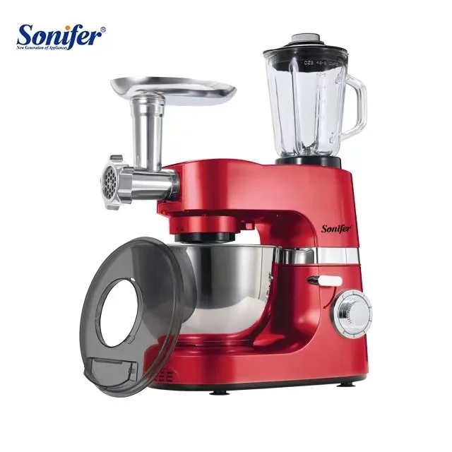 Sonifer SF-8076 производитель mutfak robotlari многофункциональный блендер Мясорубка Электрический 7l пищевой миксер 3 в 1