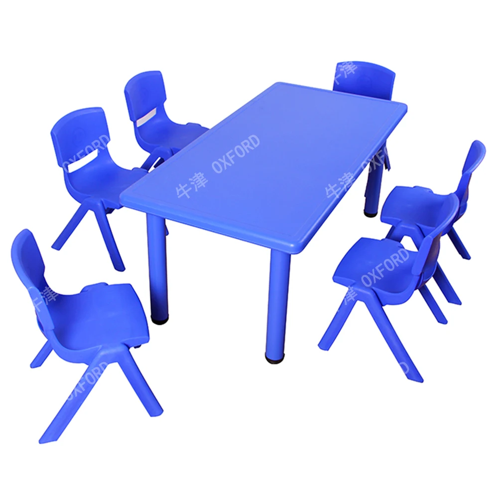 Мебель для детского сада, пластиковый стол и стул