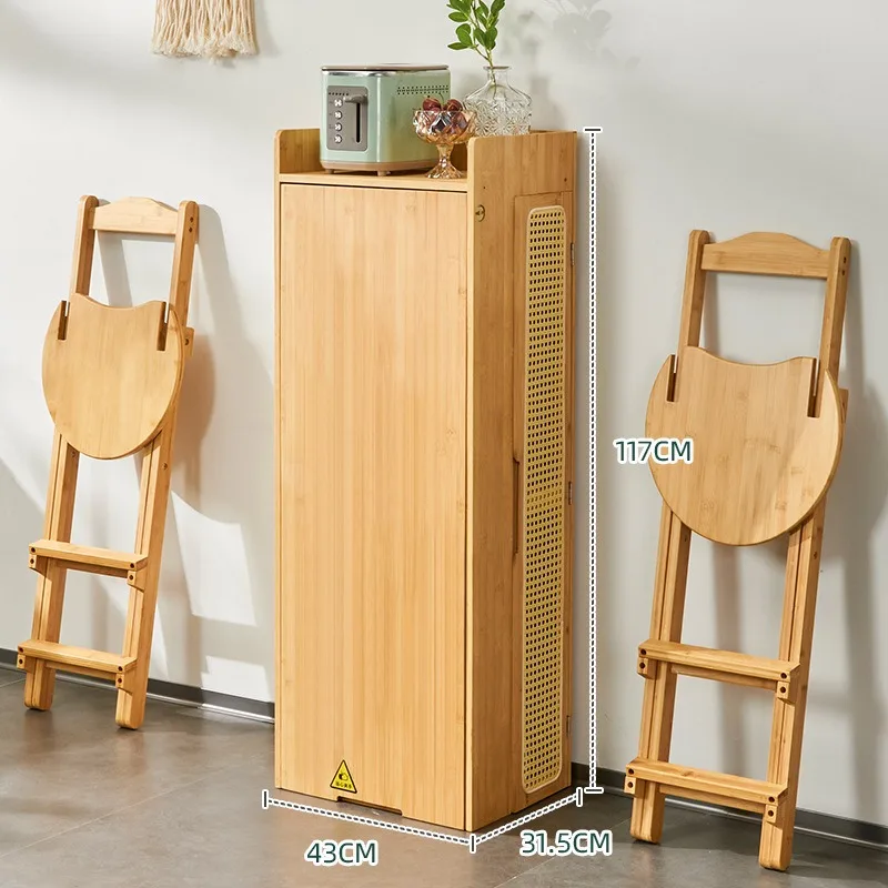Folding Counter Bar Table, High Table with Stool Kitchen Dining Counter Table Set,Space Saving Folding Bar Table and Chair