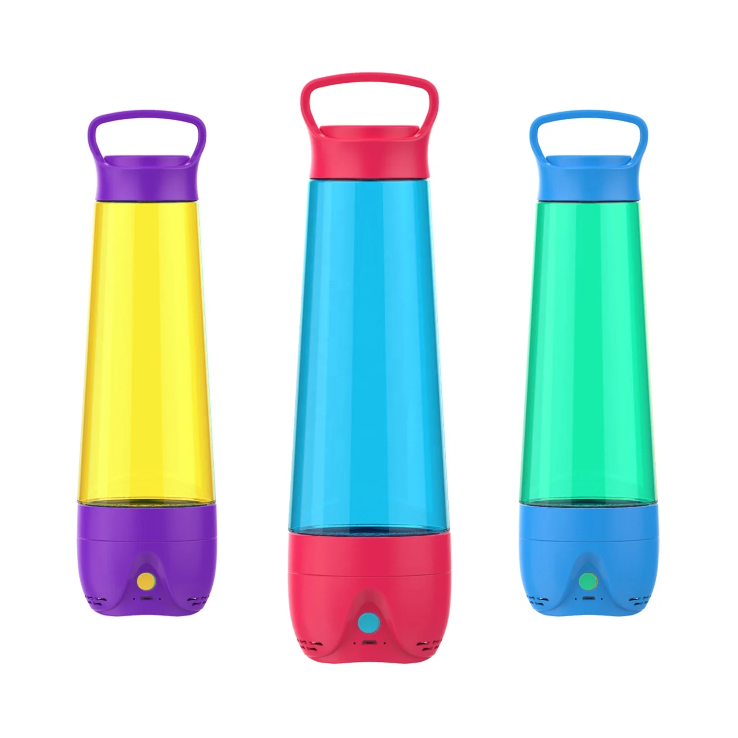 Outdoor Bluetooth Speaker Water Bottle 25oz Tritan Smart Portable Camping Water Cup with Music Playback