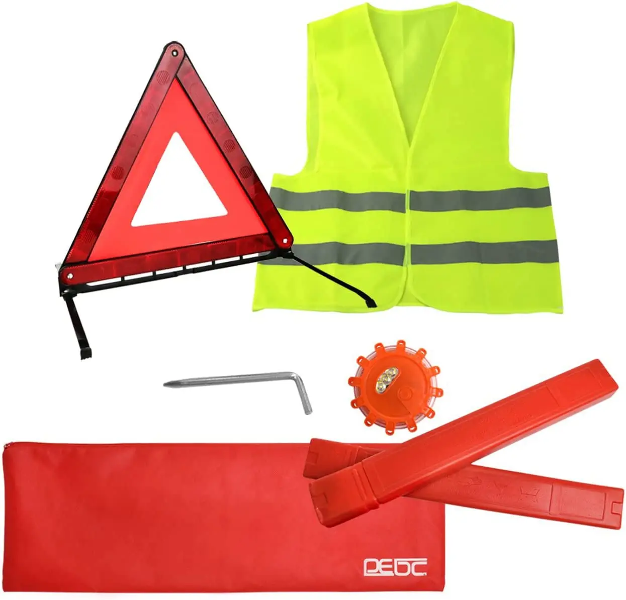 rv roadside emergency kit safety kits for vehicles small bug out bag for car