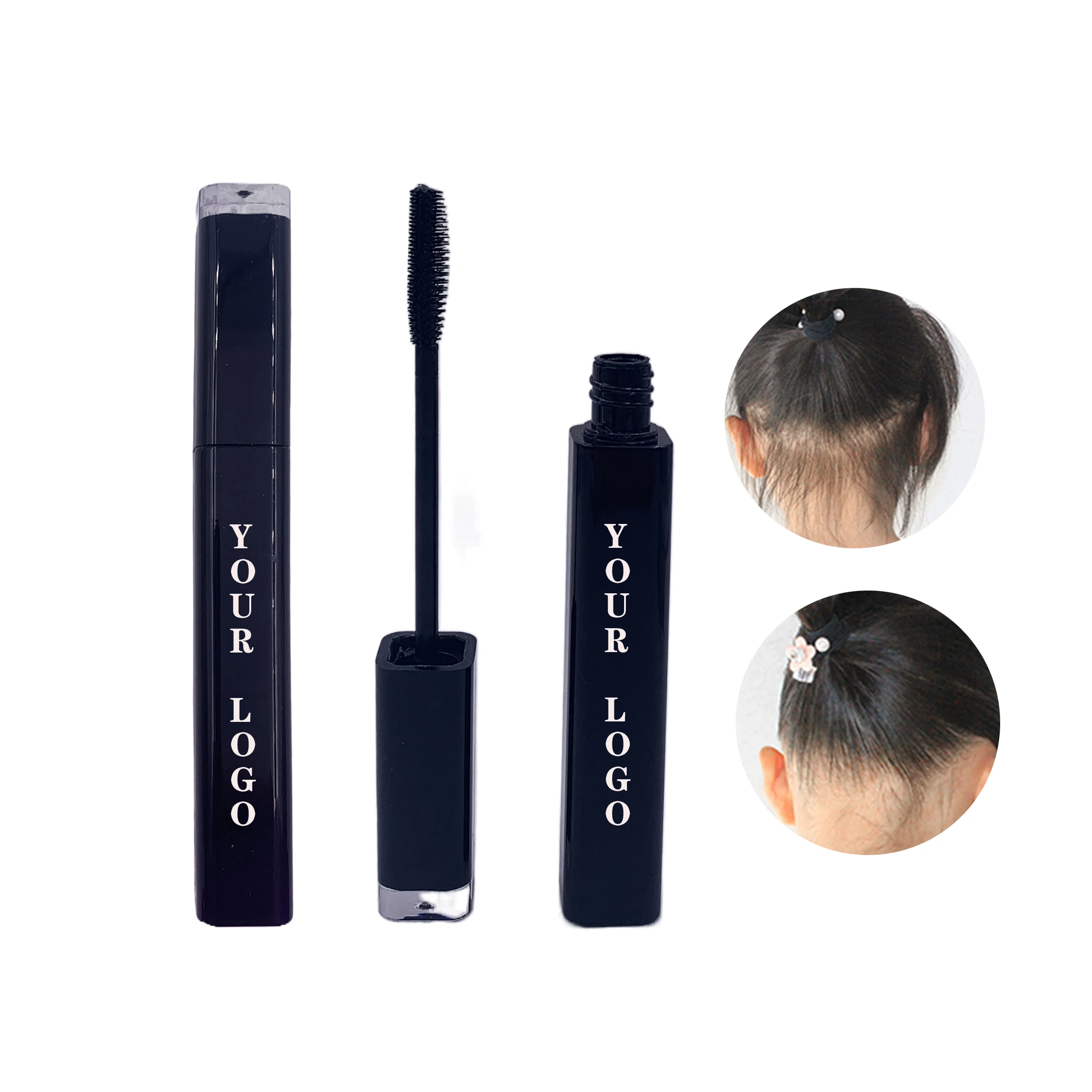 Wholesale OEM private label ingredient edge control hair slick Vegan broken hair styling stick hair finish