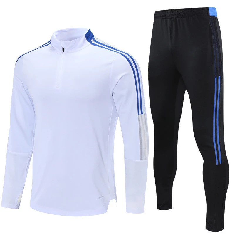Custom New Arrival Track Suit Soccer Men Tracksuit Long Sleeves Club Soccer Jacket Tracksuit