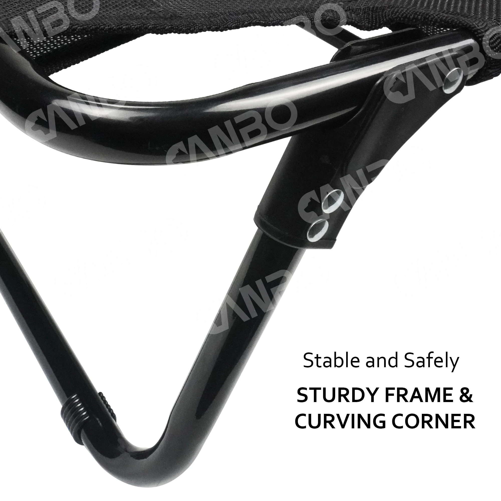 Custom portable foldable pet elevated bed for Small and Large dogs waterproof breathable mesh