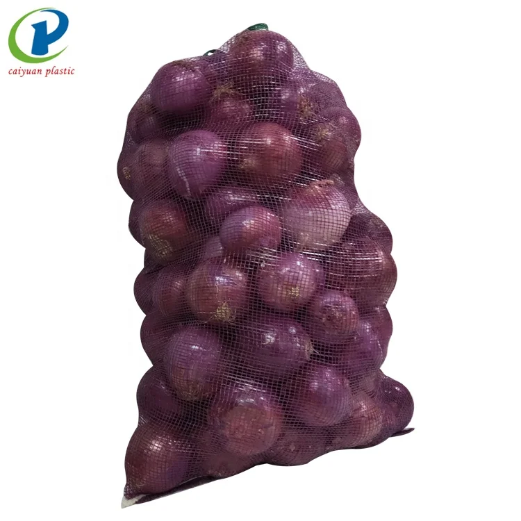 Disposable Feature and Accept Custom Order pp leno mesh bag for potato