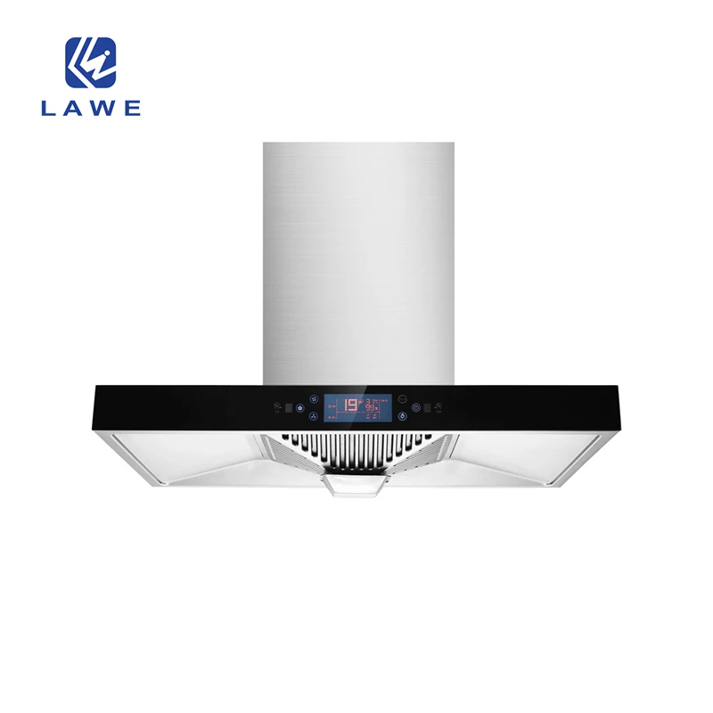 Wholesale high quality Hot Sale T Shaped novel design Kitchen Range Hood 900 Mm Kitchen Hood Auto Clean Chimney Hood