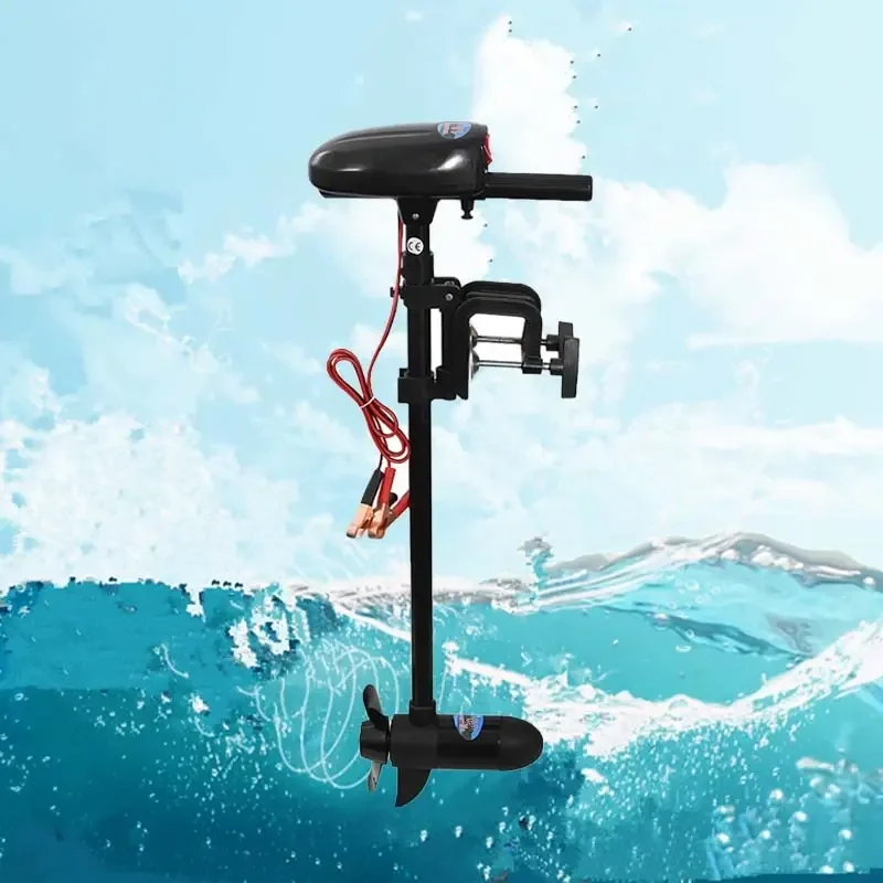 Solar Marine 12V 28LB Electric Trolling Motor for Kayak Inflatable Fishing Boat Electric Outboard Engine