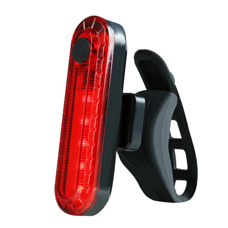 Bicycle Tail Light  USB Charging Bicycle Flashing Tail Light IP68 Mountain Bike Warning Tail Light