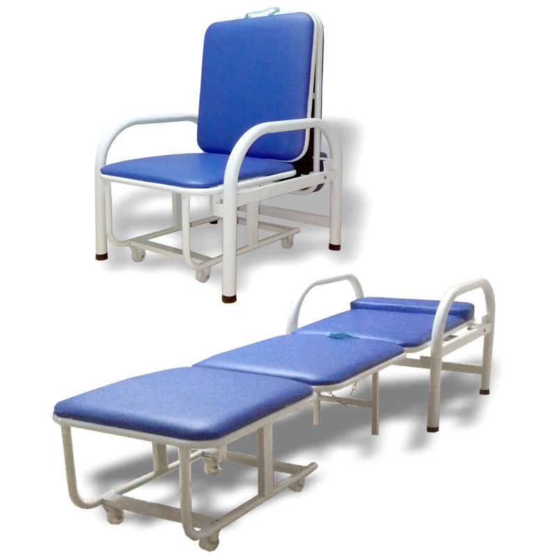 Hospital furniture Accompany Chair Waiting Chair Foldable Sleep Chair Bed