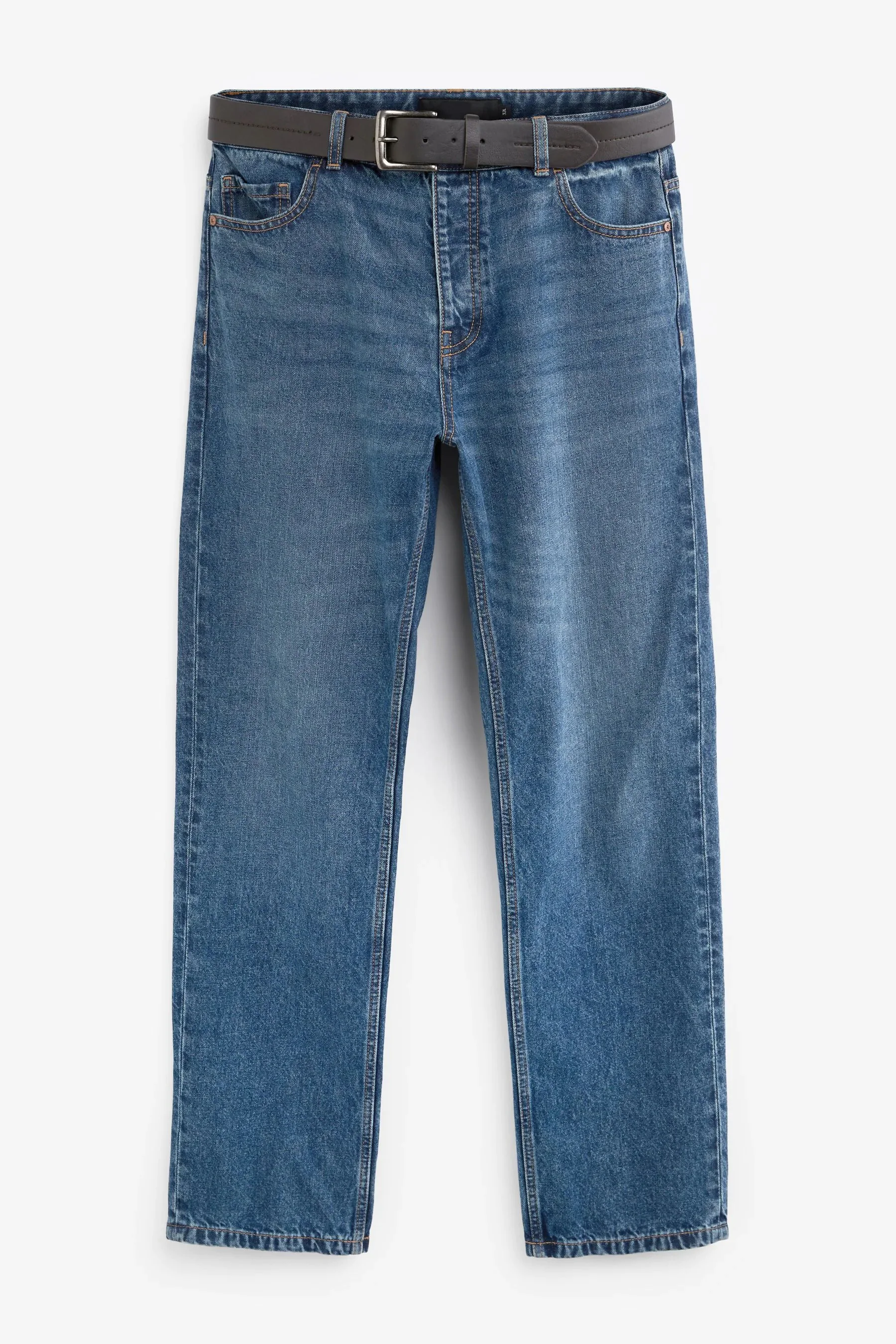 Blue Team | Low MOQ OEM Custom embroidered printed slim fit streetwear blue jeans stretch hombr fit jeans stylish denim pant