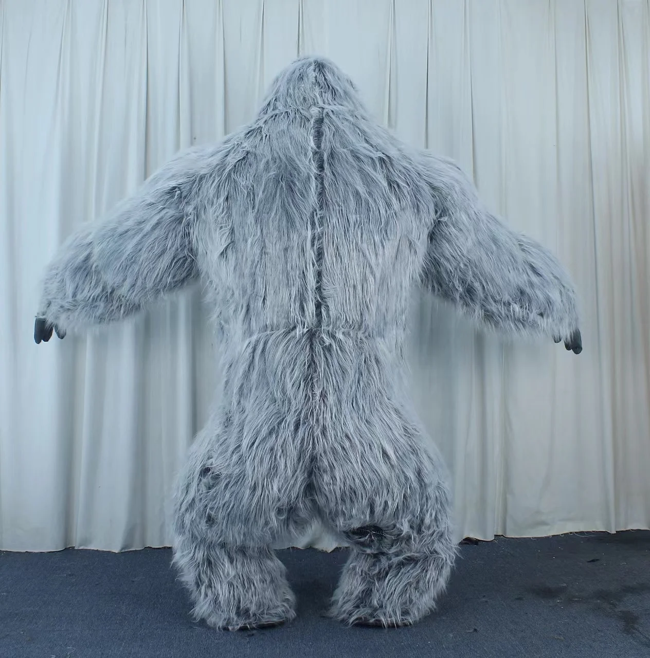 Plush mascot cosplay Inflatable gorilla 2.6m walking mascot costumes cosplay mascotte theme fancy dress carnival giant gorilla