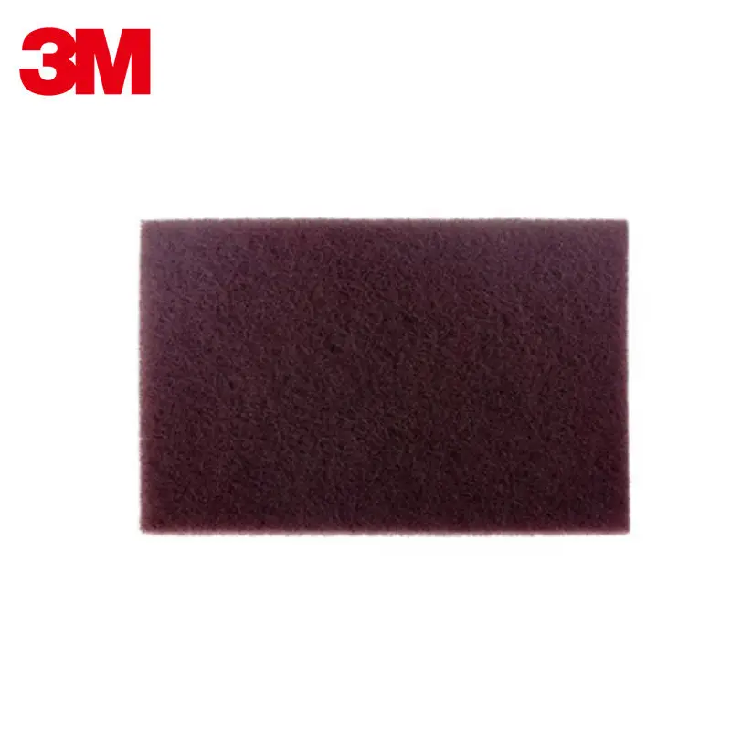 3M 7467 Cleaning Sanding Pad Polish Non Woven Clean Pad 20 Piece for Aluminum Oxide Abrasive Cleans