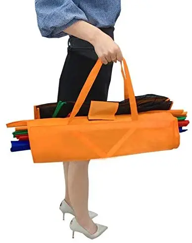 
Reusable Washable Grocery Cart Shopping Trolley Cart Bag with Cooler Bag 