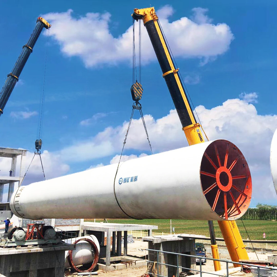 Недорогая горизонтальная Вращающаяся печь 300-400tpd для быстрого изветочного завода/небольшая