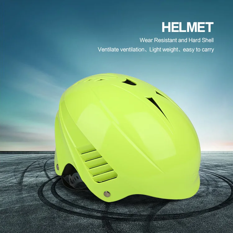 Roller quad speed  skates S M L SIze ABS Plastic Shell Skate Helmets For Kid