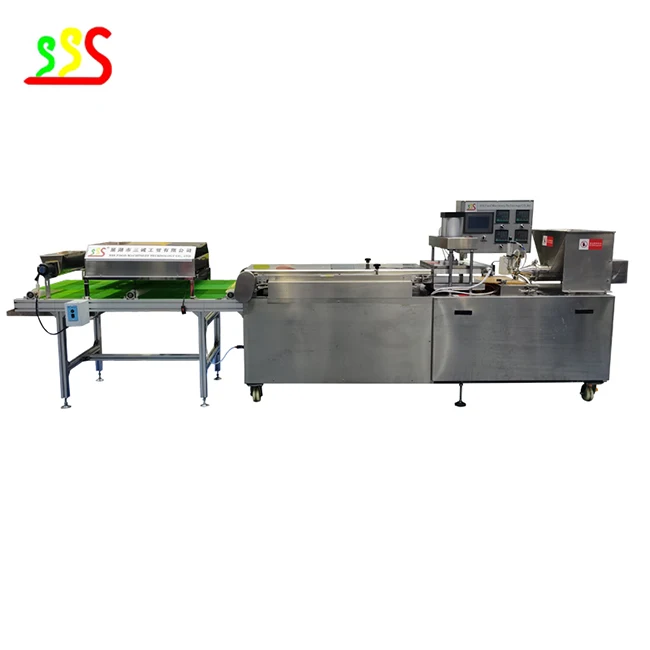 Automatic pita bread line for tortilla roti chapati making machine