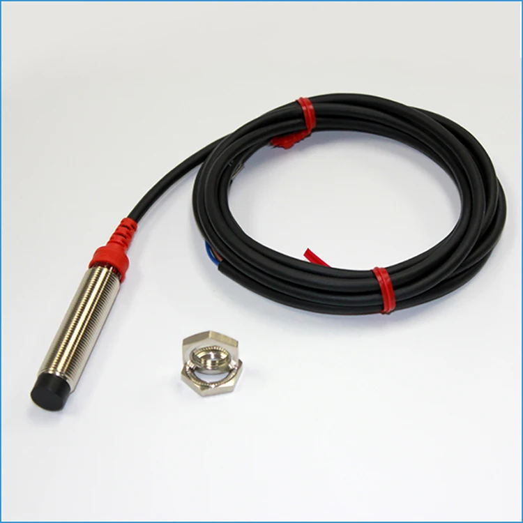 4mm M12 Metric thread non flush type inductive sensor DC 12-24V presence induction sensors