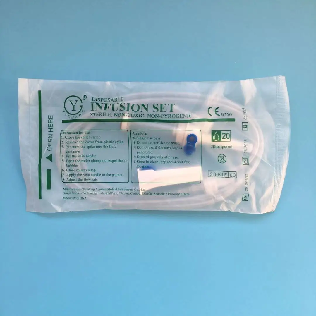 
Infusion set with Y-site 
