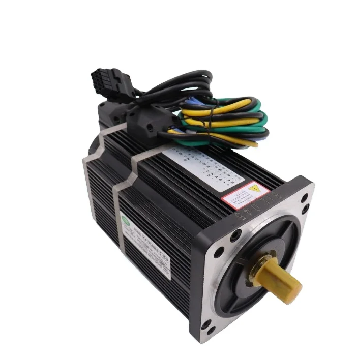 China Factory High Torque Brushless Dc Motor 1Kw 48V Dc Servo Motor 1500Rpm Bldc Motor With Encoder Tracked Robot Agv