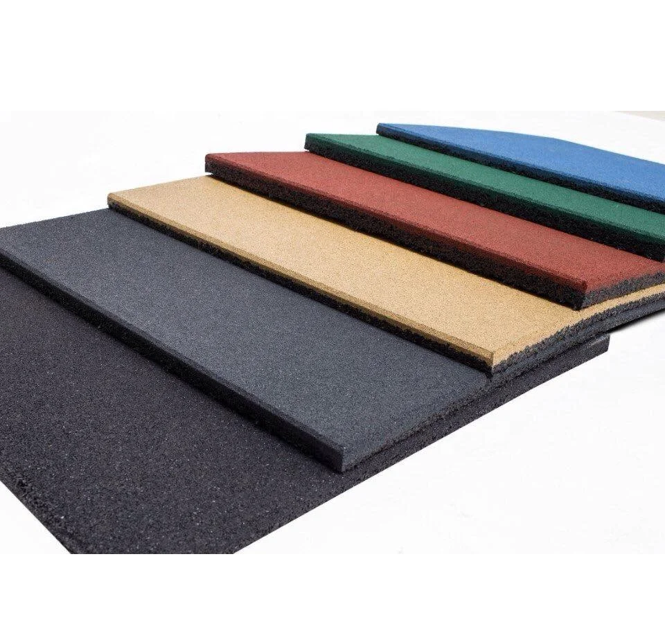 Factory Price  UV-resistance Easy to Clean Supersafe Rubber Flooring For Outdoor Fitness Area