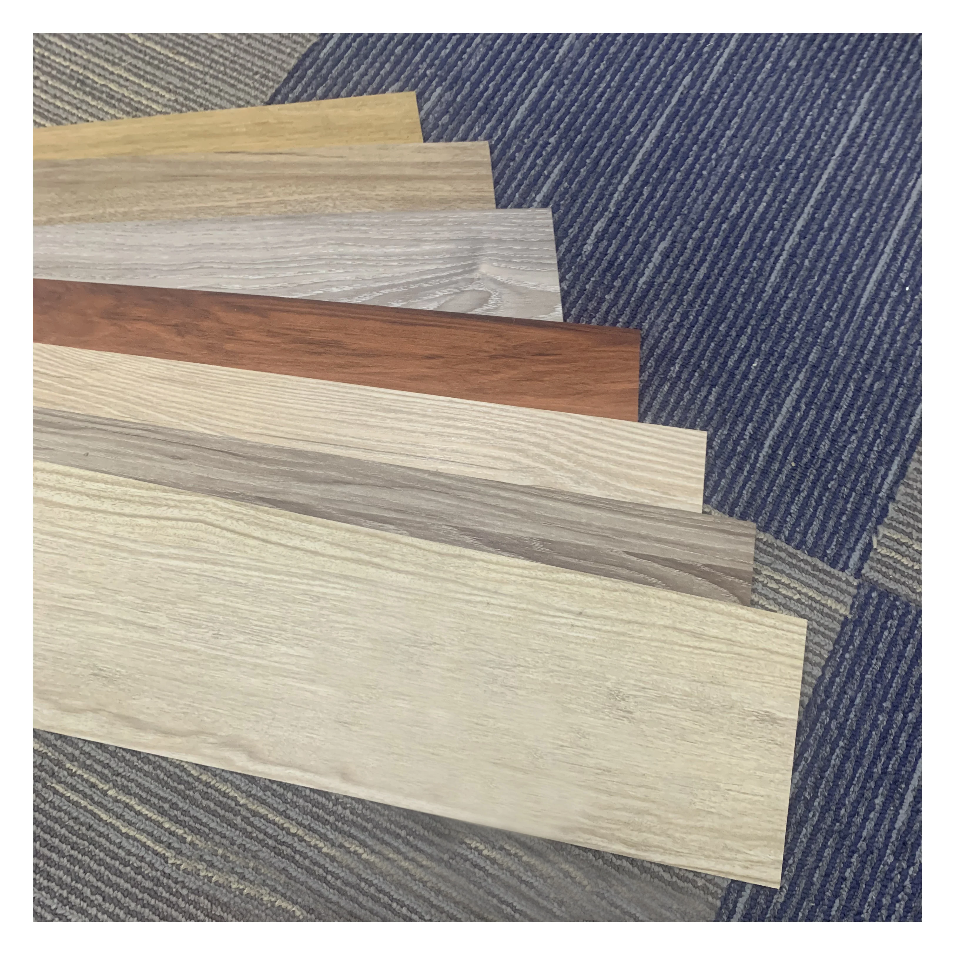 cheap click lock waterproof pvc vinyl plank plastic flooring tiles