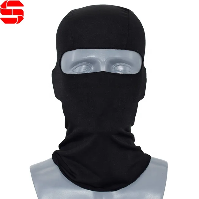 Custom Logo Sublimation Printing Elastic Full Face Ski Mask Balaclavas Wholesale Helmet Spandex Black Camo Motorcycle Balaclava