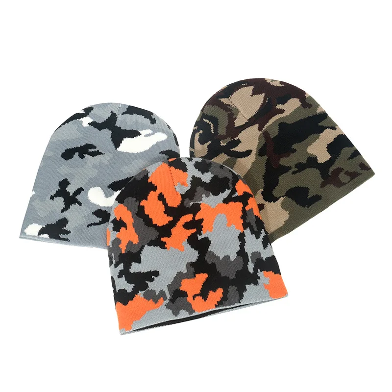 Top level cool custom jacquard weave logo ski winter beanie hat cap for men