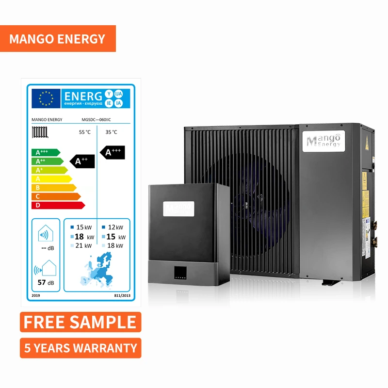 9kw luft wasser evi inverter wrmepumpe wermepumpe heiz und kuhl split inverter heat pump