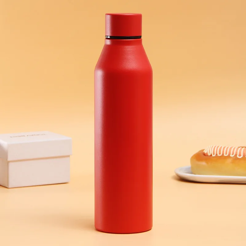 High Quality 500ml Small Mouth Sports Stainless Steel Vacuum Cup Metal Insulated Drink Bottle