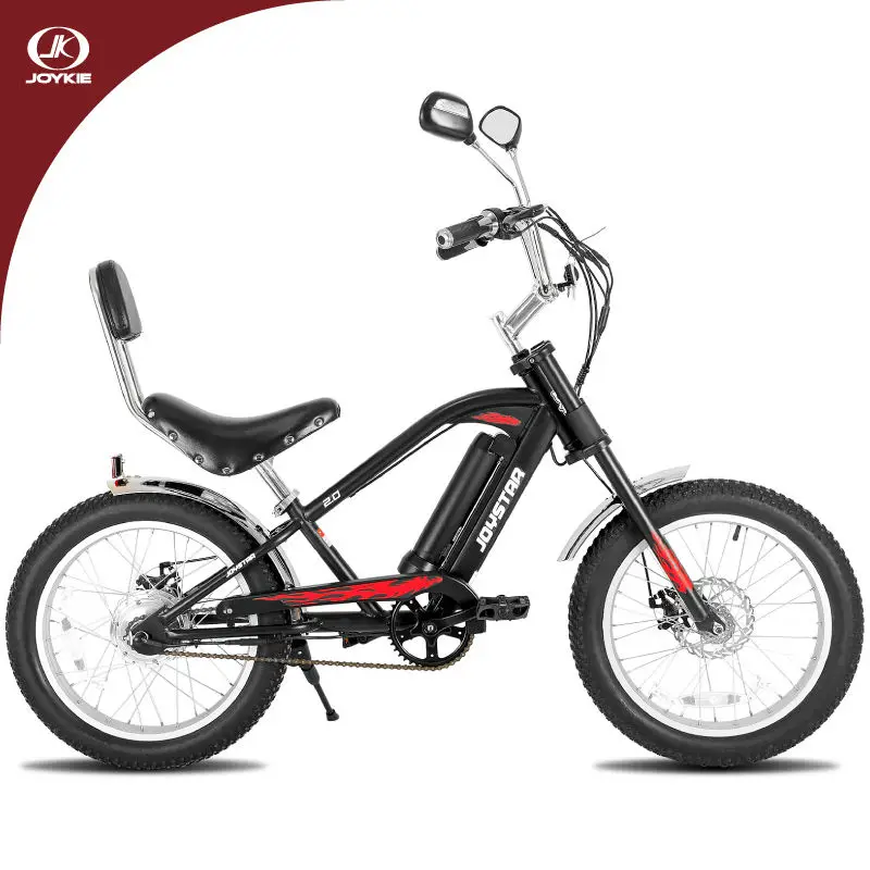 JOYKIE USA market suspension 500watts big power rear hub motor 26 inch super fat tire electric bike