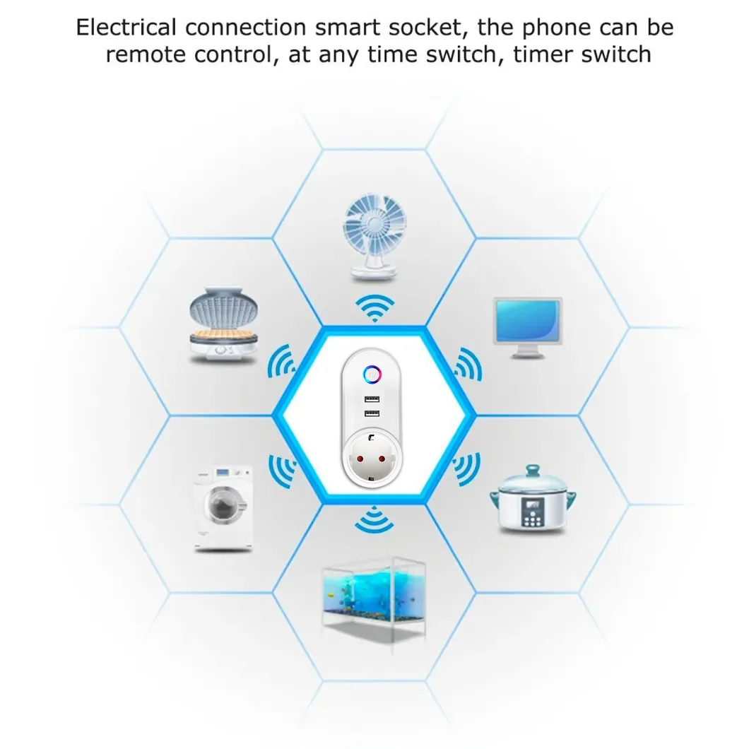 Amazon Top selling Wireless US EU UK Wifi smart wall Socket Alexa Wifi Remote Control Tuya Home Power Mini Electrical Smart Plug